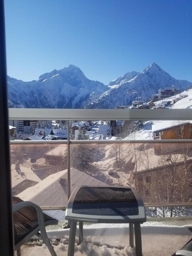 Magnifique Vue Centre Station Les Deux Alpes Exterior foto