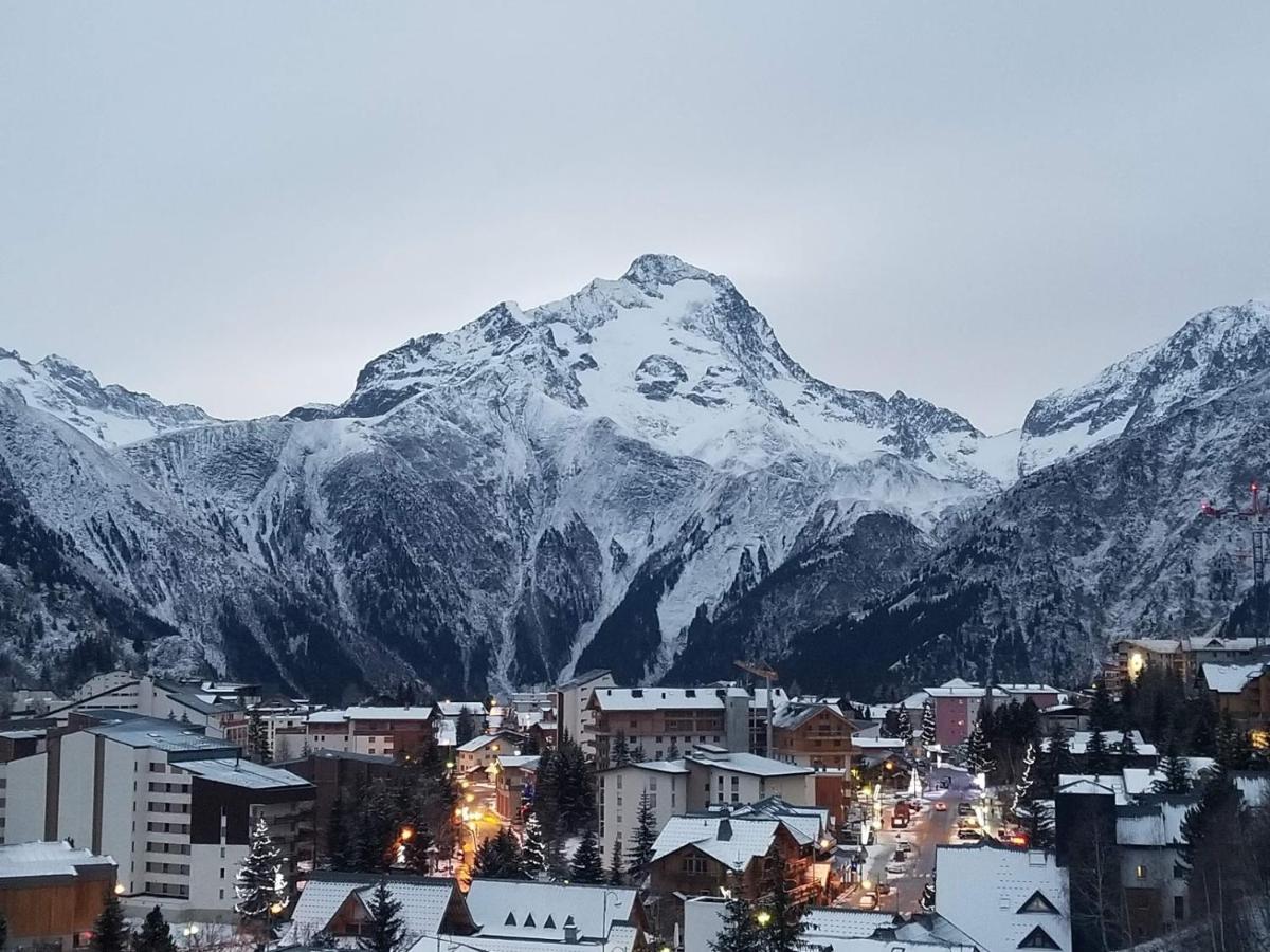 Magnifique Vue Centre Station Les Deux Alpes Exterior foto